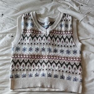 Abercrombie Kids Multicolor Knit Sweater Vest